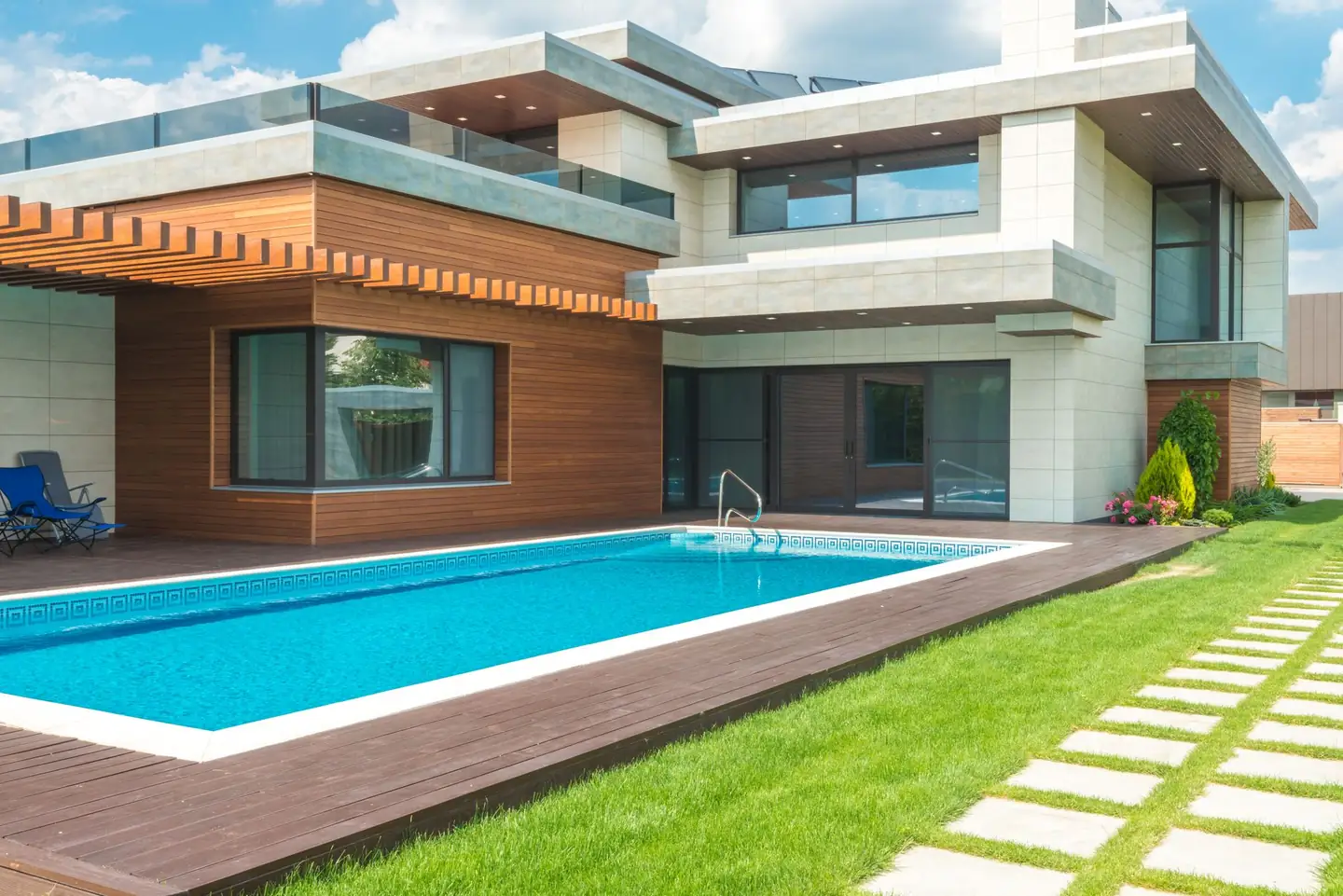 Swimming pool built in Castle Rock, NSW